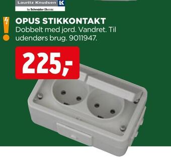 jem & fix Opus stikkontakt tilbud