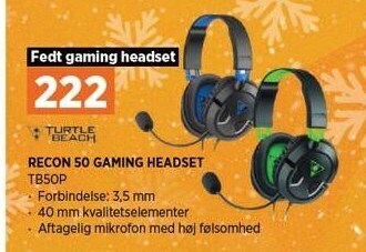 Recon 50 gaming headset