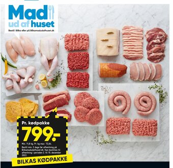 Bilka Bilkas Kødpakke tilbud
