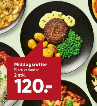 Bilka Middagsretter tilbud