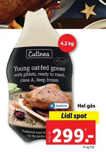Lidl Culinea gås tilbud
