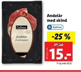 Lidl Culinea andelår tilbud