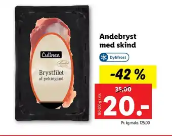 Lidl Culinea andebryst tilbud