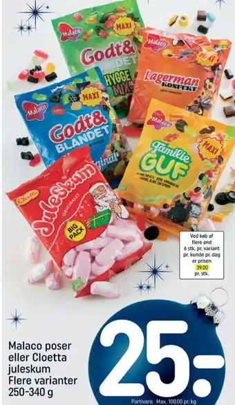 REMA 1000 Godt & blandet slikpose hygge mix tilbud