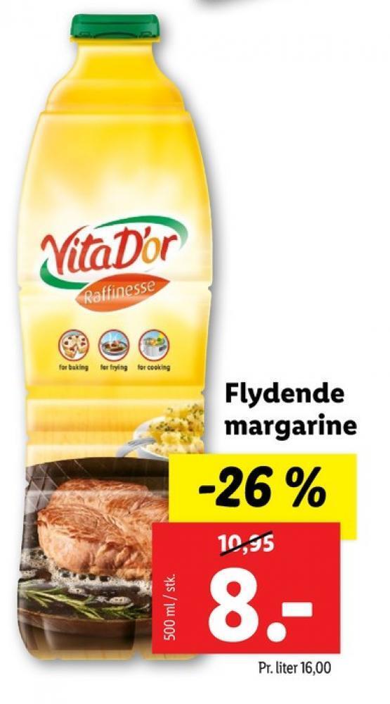 Vita dor margarineflydende tilbud hos Lidl