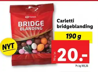 Lidl Bridgeblanding dragée tilbud