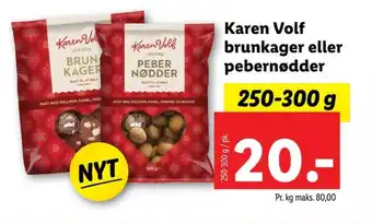 Karen volf pebernødder