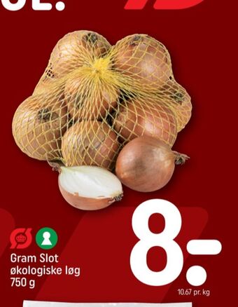 REMA 1000 Gram slot løg tilbud