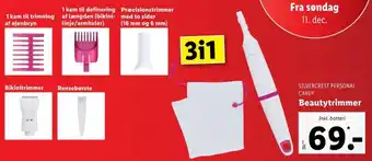 Lidl Silvercrest hårtrimmer tilbud