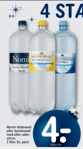 REMA 1000 Nornir mineralvand tilbud