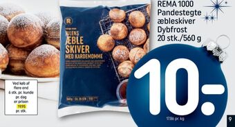 REMA 1000 Rema 1000 æbleskiver tilbud