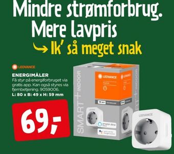 jem & fix Ledvance energimåler tilbud