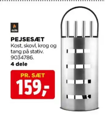 jem & fix Glöd pejsesæt tilbud