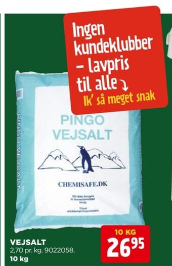 jem & fix Pingo vejsalt tilbud