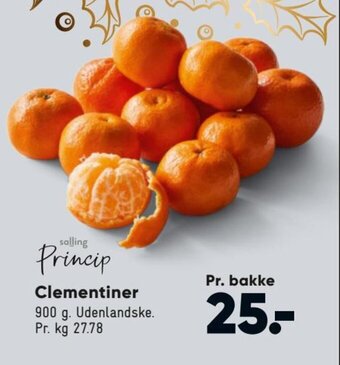 Bilka Clementiner tilbud