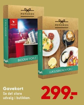 Bilka Gavekort tilbud