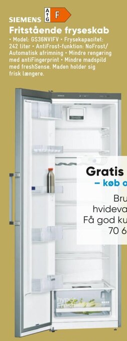Bilka Fritstående fryseskab tilbud