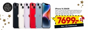Bilka Iphone 14 256GB tilbud