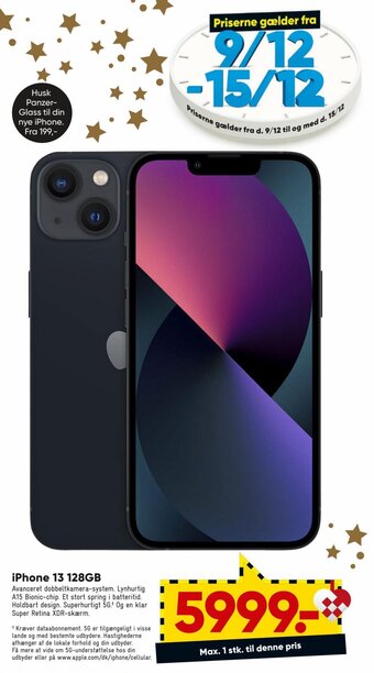 Bilka Iphone 13 128GB tilbud