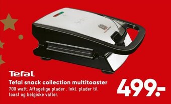 Bilka Tefal snack collection multitoaster tilbud