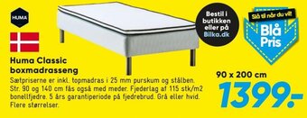 Bilka Huma classic boxmadrasseng tilbud