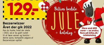 Bilka Bezzerwizzer året der gik tilbud