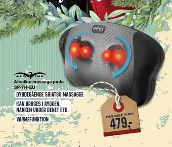 Skousen Albaline massage pude tilbud