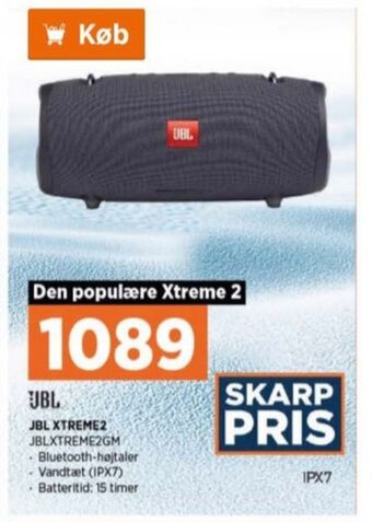 Power Jbl højttaler tilbud
