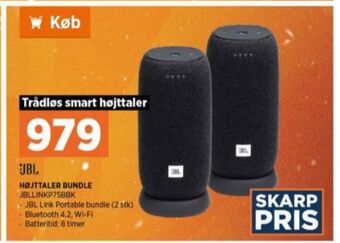 Power Jbl højttaler tilbud