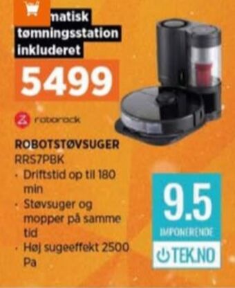 Power Roborock robotstøvsuger tilbud