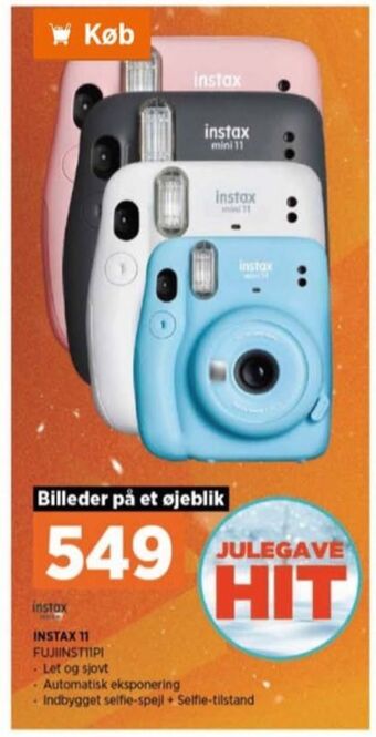 Power Instax kamera tilbud