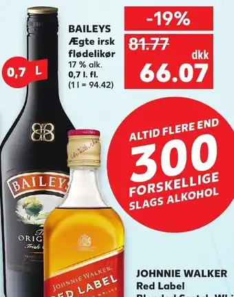 Kaufland DE Baileys Ægte Irsk Flødelikør tilbud
