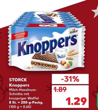 Kaufland DE Storck Knoppers tilbud