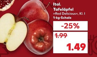 Kaufland DE Ital./ Tafeläpfel tilbud