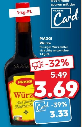 Kaufland DE Maggi Würze tilbud