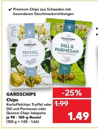 Kaufland DE Gardschips Chips tilbud