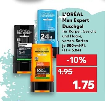 Kaufland L' Oréal Men Expert Duschgel tilbud