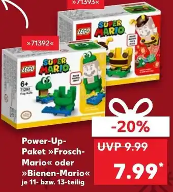 Power-Up Paket Frosch Mario oder Bienen Mario
