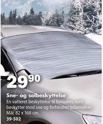 Biltema Sne og solbeskyttelse tilbud