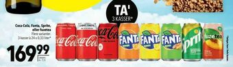 Citti Coca-Cola, Fanta, Sprite, eller fuzetea tilbud