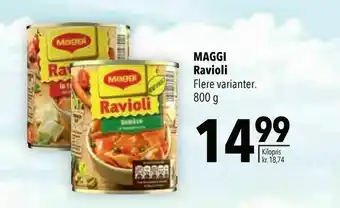 MAGGI Ravioli