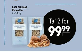 Citti BASE CULINAR Valnødder tilbud