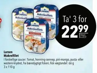 Larsen Makrelfilet