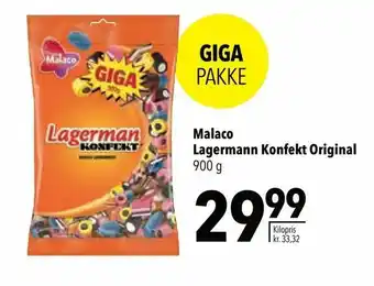 Citti Malaco Lagermann Konfekt Original tilbud