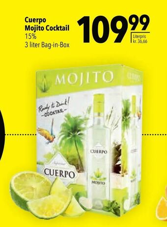 Cuerpo Mojito Cocktail