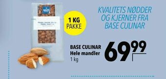 Citti BASE CULINAR Hele mandler tilbud