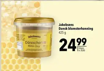 Citti Jakobsens Dansk blomsterhonning tilbud