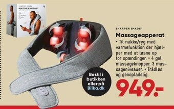 Bilka Massageapparat tilbud