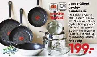 Bilka Jamie oliver gryde-pandeserie tilbud