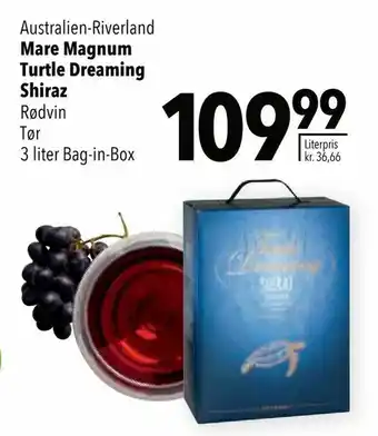 Citti Mare Magnum Turtle Dreaming Shiraz tilbud